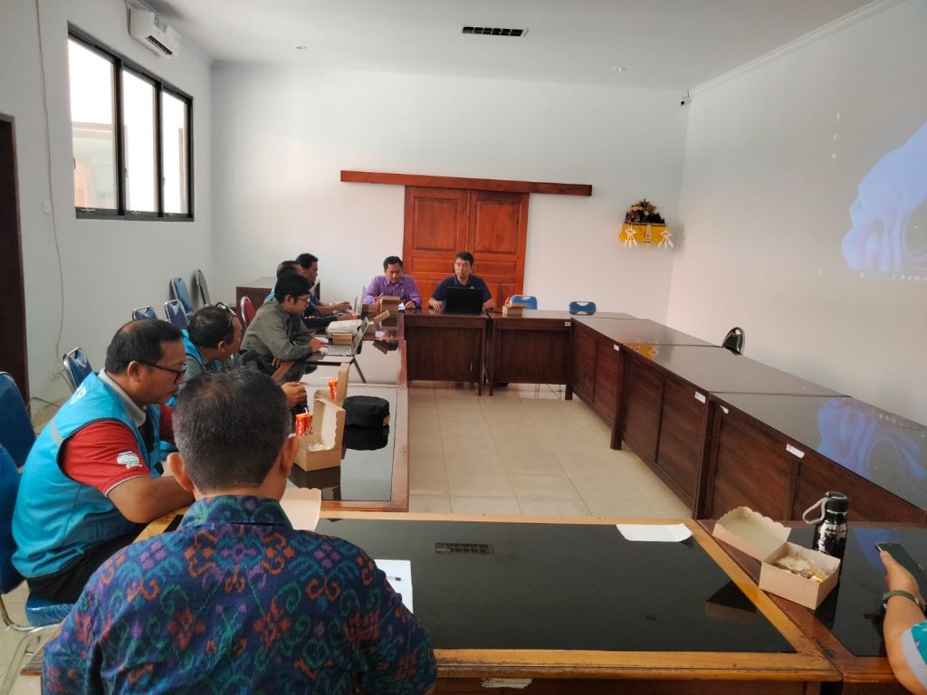 foto rapat di BPBD Buleleng